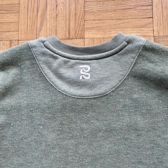 Bandit Women’s Merino Wool Terry Crewneck Block Pullover, XS - Picture 5 of 6